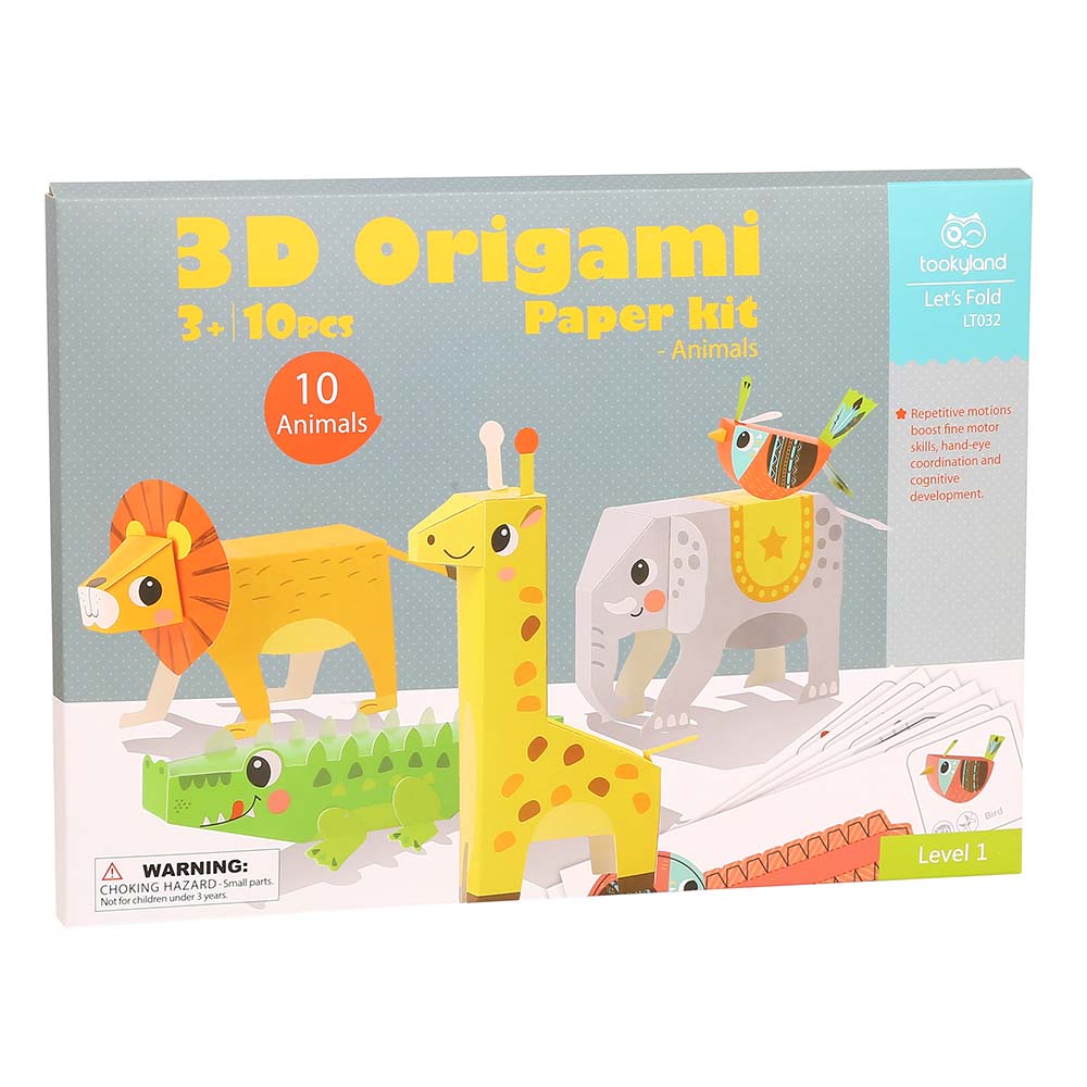 3D ORIGAMI-ANIMALS- TOOKYLAND- OUT OF STOCK - Image 2