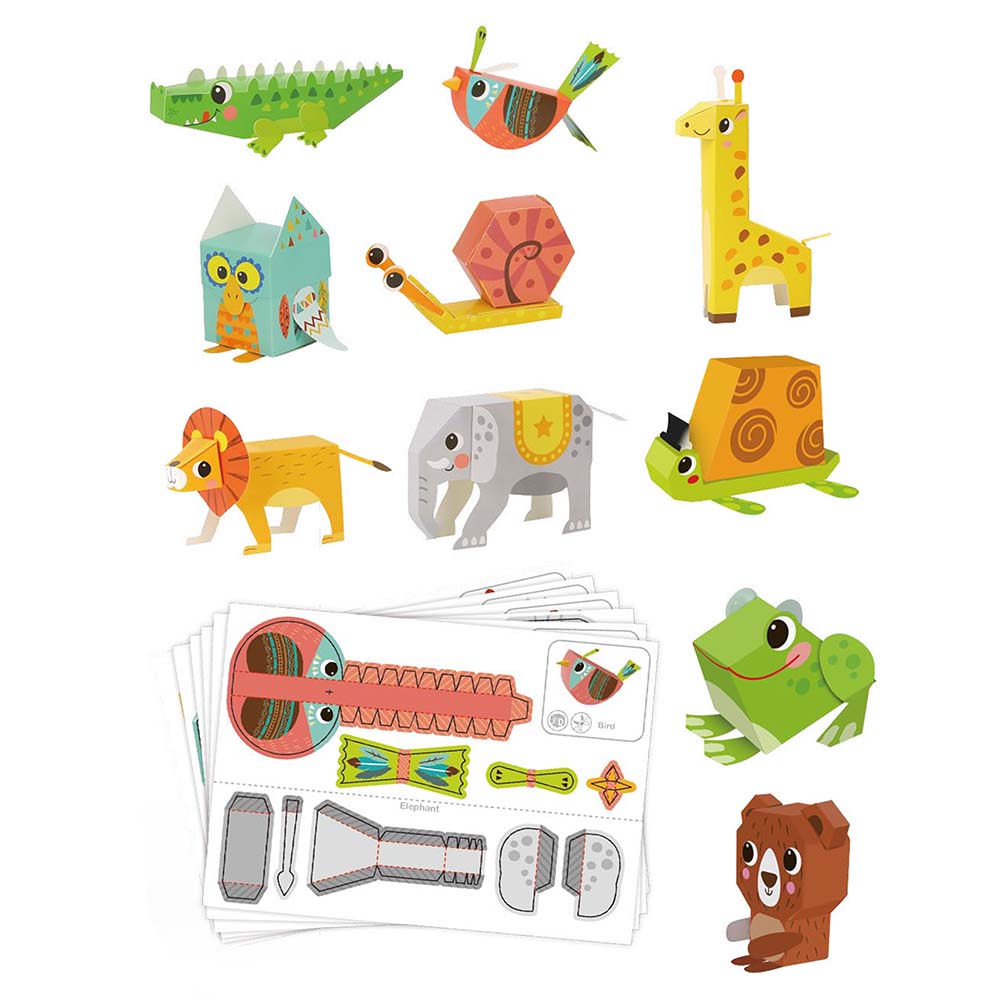 3D ORIGAMI-ANIMALS- TOOKYLAND- OUT OF STOCK - Image 3