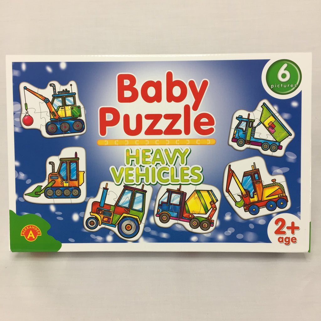 BABY PUZZLE - HEAVY VEHICLES - Image 2