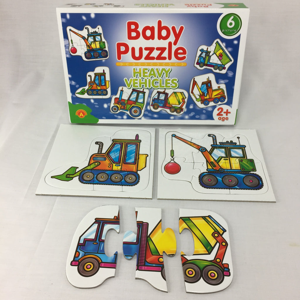 BABY PUZZLE - HEAVY VEHICLES - Image 3