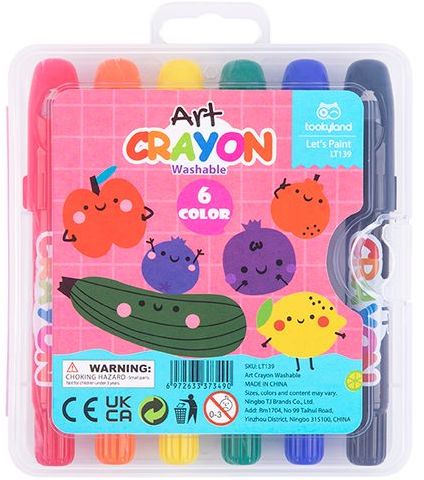 TOOKYLAND CRAYONS-6 PC - Image 2