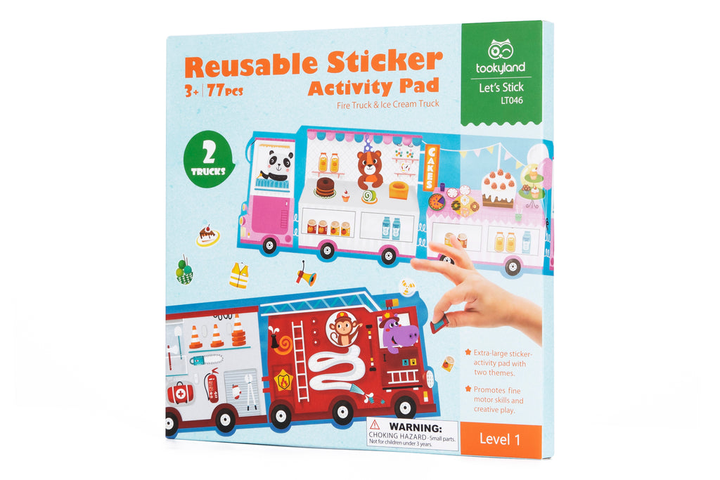 TOOKYLAND RE USABLE STICKER ACTIVITY PAD - Image 2